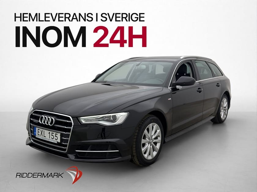 Bild 1 av Audi A6 Avant TDI Quattro 190hk S-Line Skinn D-Värmare Dragkrok