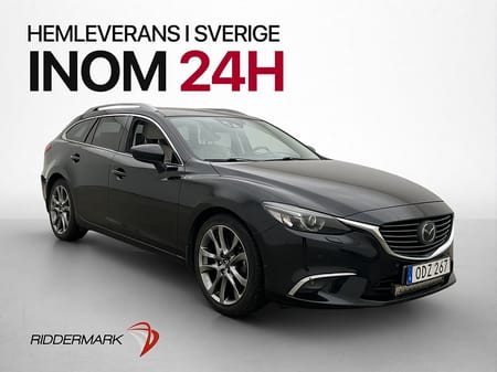 Mazda 6 Wagon SKYACTIV-G 192hk Optimum HUD BOSE Kamera Skinn