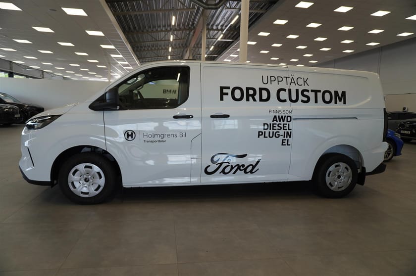 Bild 2 av Ford Transit Custom 320 Skåp Trend 320l 2.0l Ecoblue 136hk 8-Växlad Automat FWD Diesel, Dubbla Sidoskjutdörrar