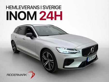 Volvo V60 Recharge T8 AWD 456hk R-Design h/k Pano Drag