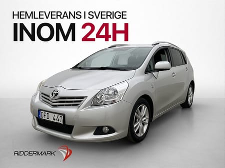Toyota Verso 150hk 7-Sits Motorvärmare P-Sensorer Dragkrok