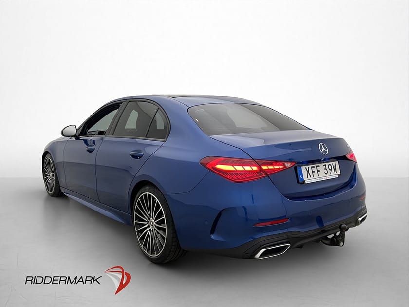 Bild 5 av Mercedes-Benz C 200 4MATIC C200 204hk 4M AMG Värmare Pano Burmester Drag
