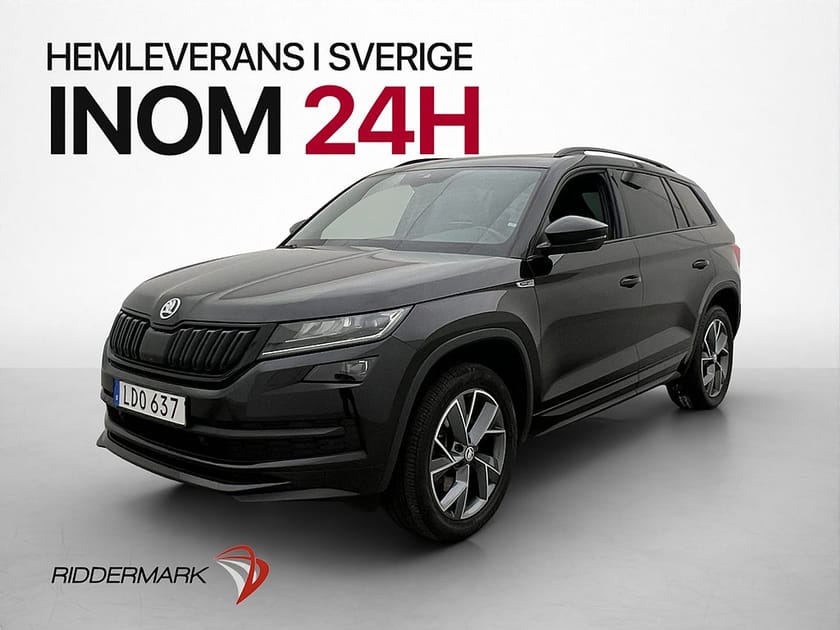 Bild 3 av Škoda Kodiaq Skoda 2.0 TDI 4x4 Sportline Pano 7-sits Drag Navi