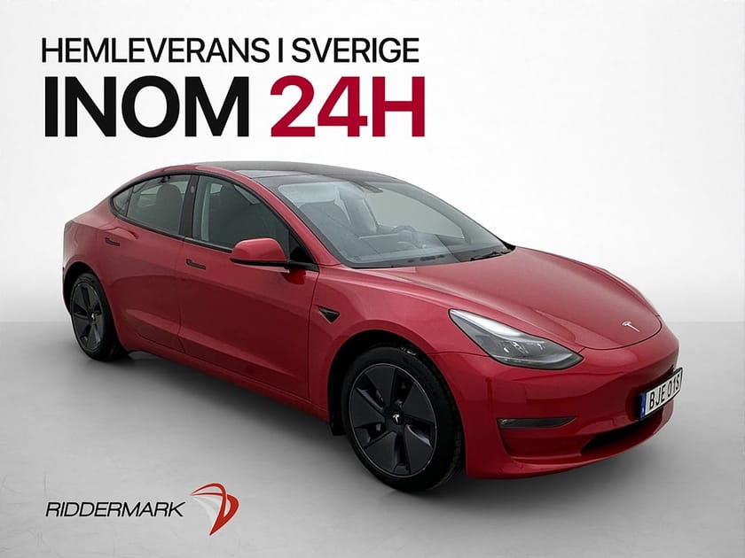 Bild 1 av Tesla Model 3 Long Range AWD Svnsksåld Autopilot MOMS