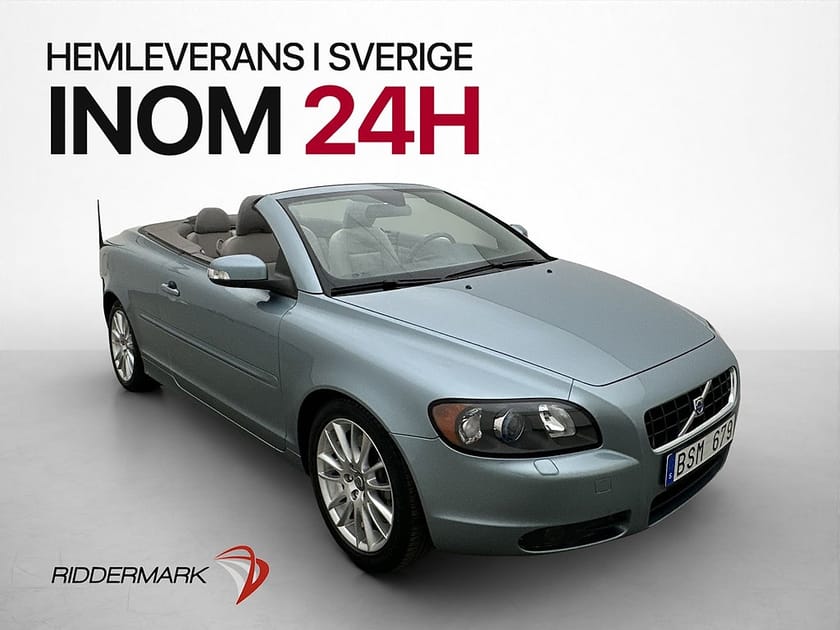 Bild 1 av Volvo C70 Cab T5 230hk En Ägare, Se skick! Endast 2195 Mil!