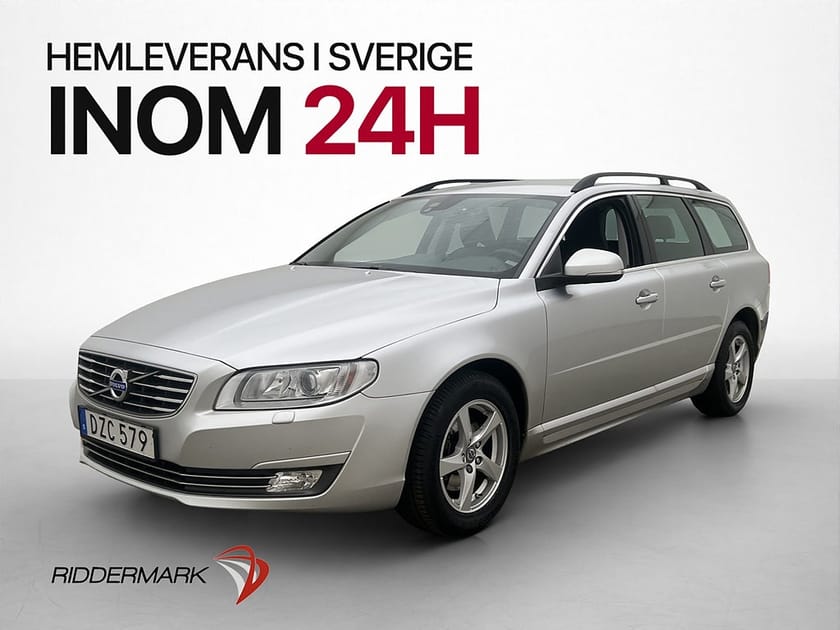 Bild 3 av Volvo V70 D4 181hk Momentum Värmare VOC Drag Halvskinn