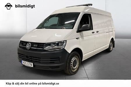 Volkswagen Transporter T32 2.0 4M Aut 3sits 2xSidodörr Hög Drag Inredd Värm