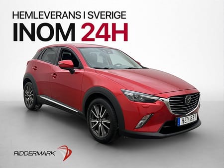 Mazda CX-3 2.0 SKYACTIV-G 120hk HuD Drag BOSE Kamera Navi