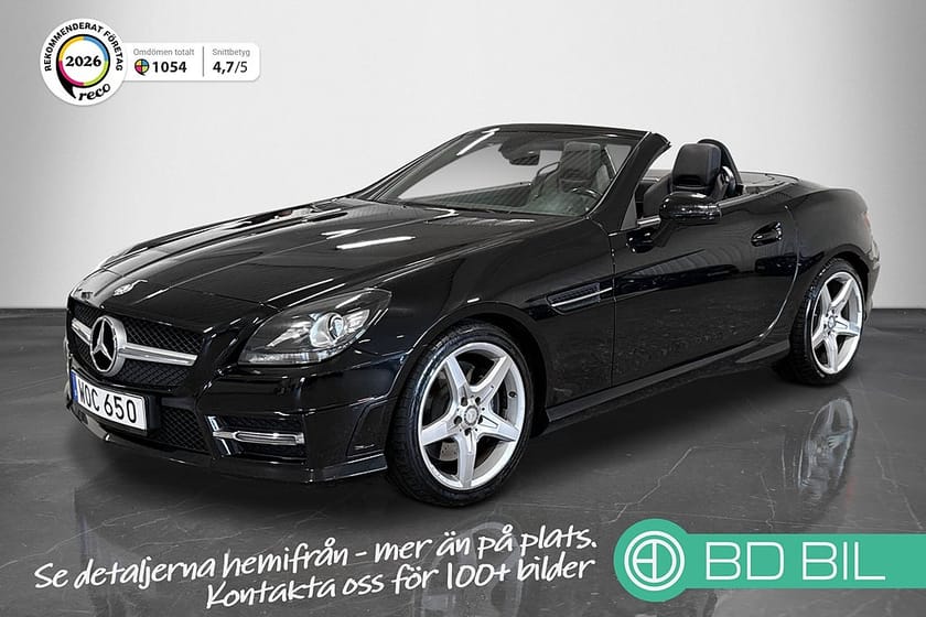 Bild 1 av Mercedes-Benz SLK 200 AMG Sport TVÅ BRUKARE TAKLUCKA