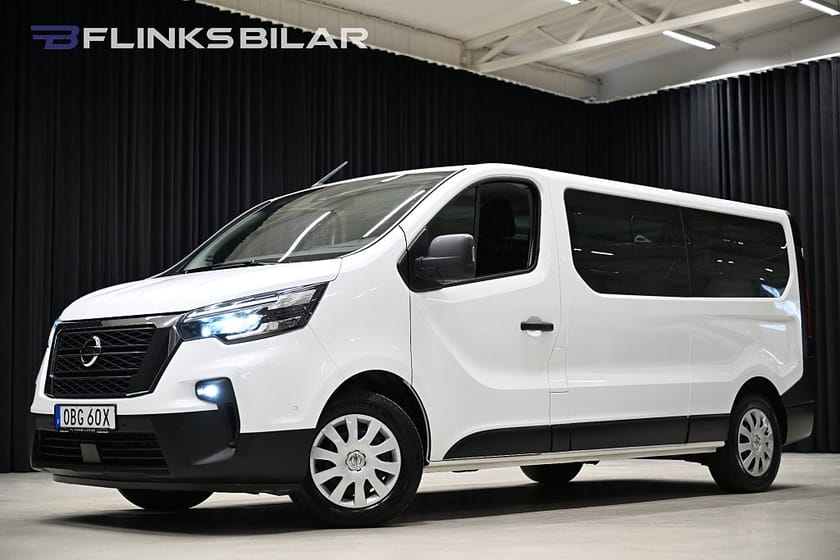 Bild 3 av Nissan Primastar Crew dCi 150HK L2 Automat|9-Sits|Drag|Backkamera|Leasbar