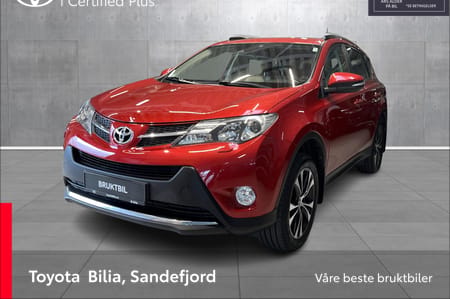 Toyota RAV4 2.0 Executive Aut AWD. Rentekampanje 6.25% med 35%EK
