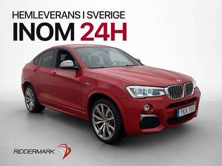 BMW X4 M40i 360hk AWD M Sport Taklucka H/K Kamera Navi Drag