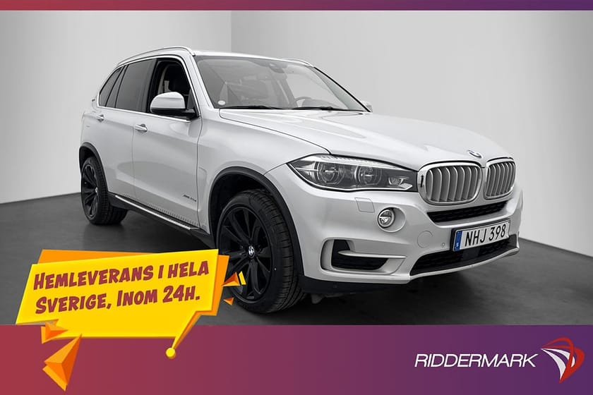 Bild 3 av BMW X5 xDrive40e Ladd Hybrid 360:- skatt Adaptiv-f H/K Drag