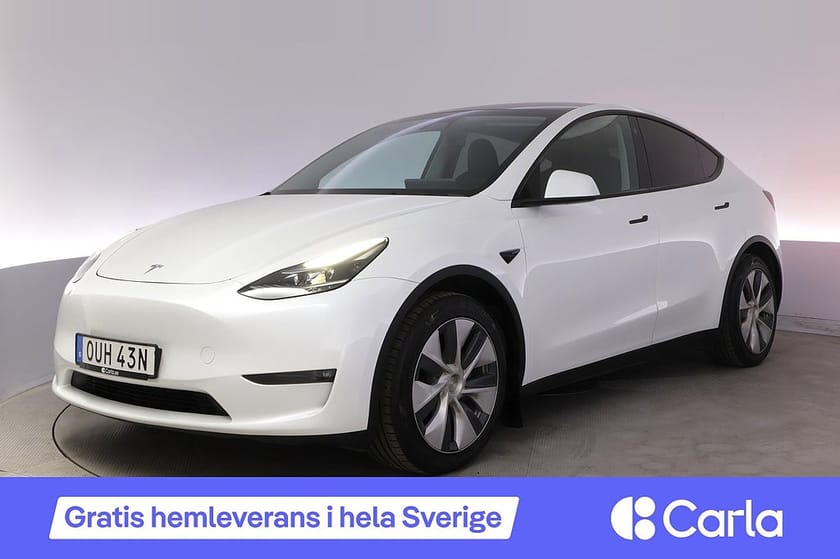 Bild 1 av Tesla Model Y Long Range AWD Autopilot Panorama Drag V-hjul