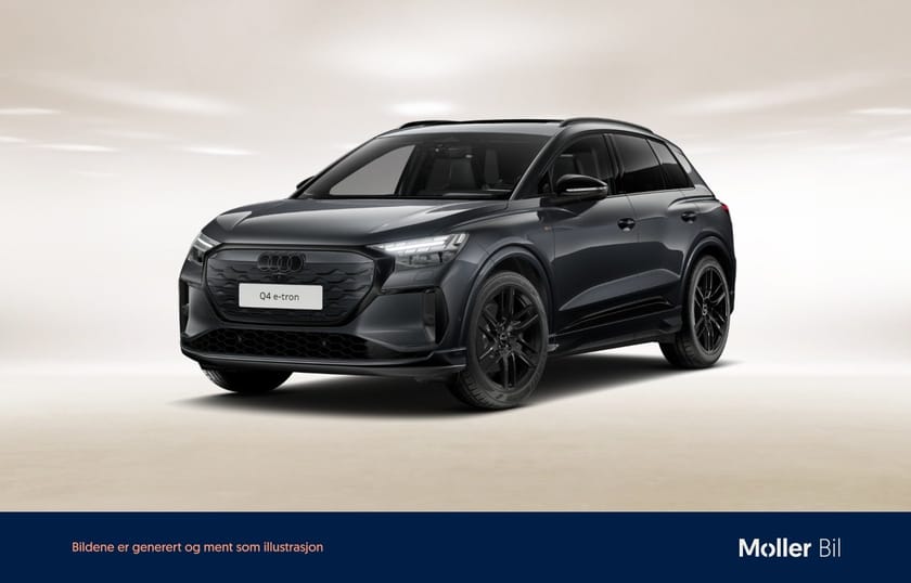 Bilde 1 av Audi Q4 e-tron q s line black mi
