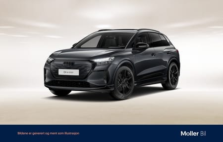 Audi Q4 e-tron q s line black mi