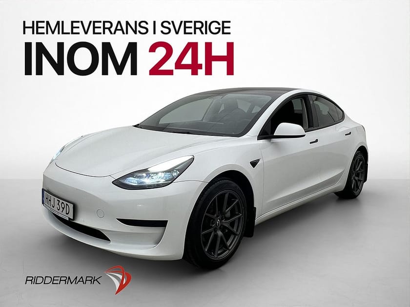 Bild 1 av Tesla Model 3 Standard Range Plus Autopilot Svensksåld