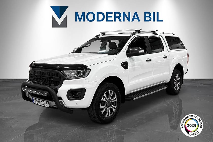 Bild 1 av Ford Ranger Dubbelhytt Wildtrak 2.0 Bi-Turbo 213hk 4x4 Kåpa Moms Ny kamrem