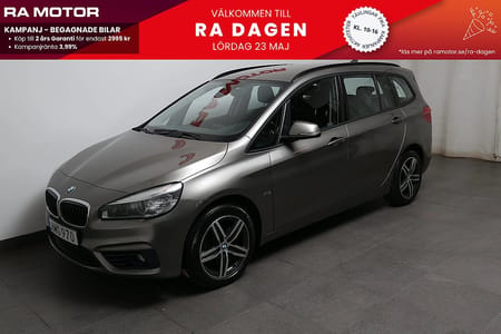 BMW 218d Gran Tourer 218 Sport line Aut Kamera Drag 7-Sits