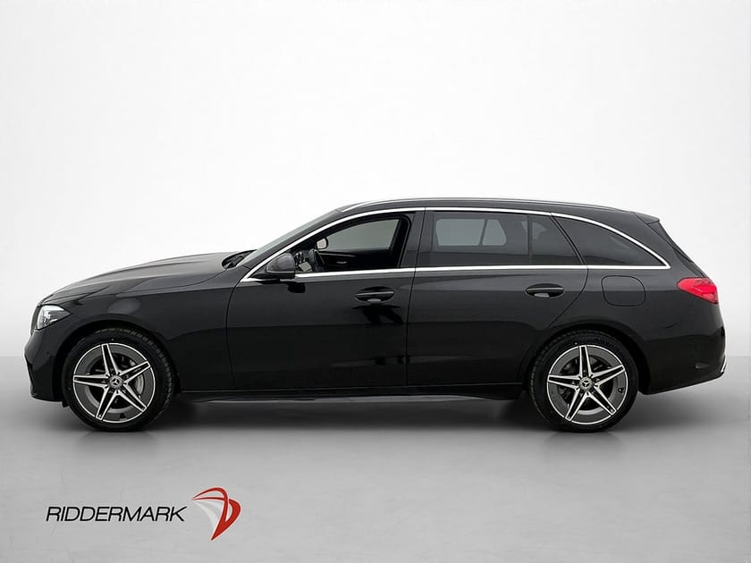 Bild 4 av Mercedes-Benz C 300 T e 313hk AMG B-Kamera Skinn Navi Drag
