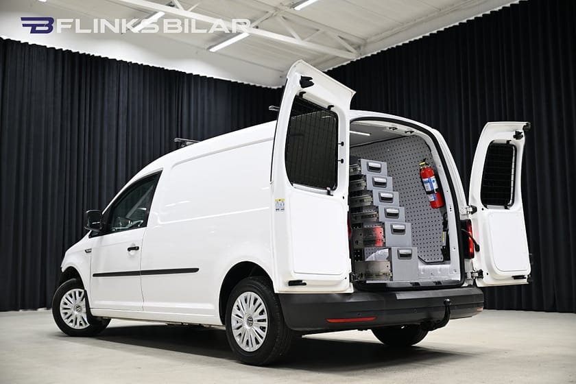Bild 2 av Volkswagen Caddy Maxi Van DSG 102HK Inredning|Drag|Värmare|PDC|EnÄgare|Leasbar