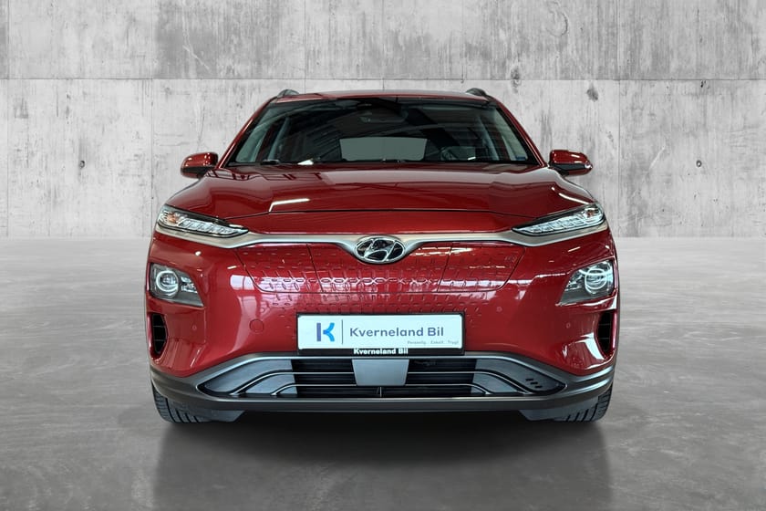 Bilde 2 av Hyundai Kona Electric 64 kWh Long Range Premium Skinn HUD Soltak Navi ACC 484 KM