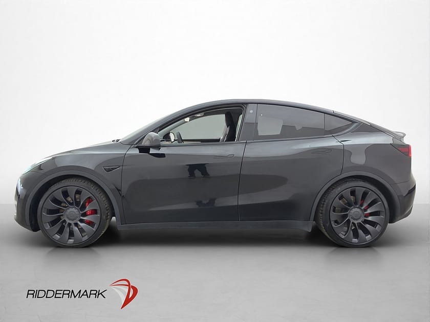 Bild 5 av Tesla Model Y Performance AWD Pano Kamera Skinn AP 1 Brukare