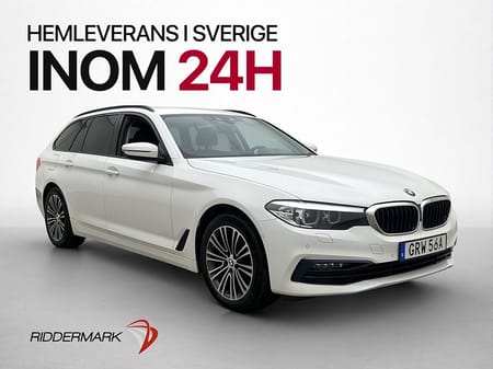 BMW 520d xDrive Touring Sport line Värmare Kamera Navi Display Drag