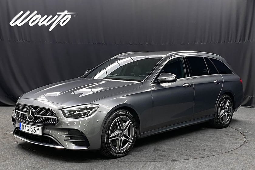 Bild 1 av Mercedes-Benz E 220 T d 4MATIC 4M 200HK AMG /Burmester/Drag/Värmar