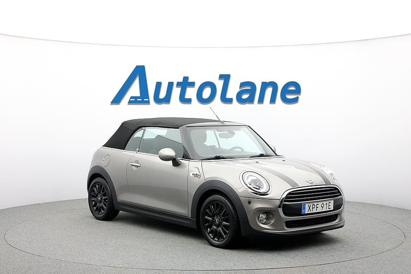 Bild 2 av MINI Cooper Convertible DCT Pepper II, PDC, Låg skatt 136hk