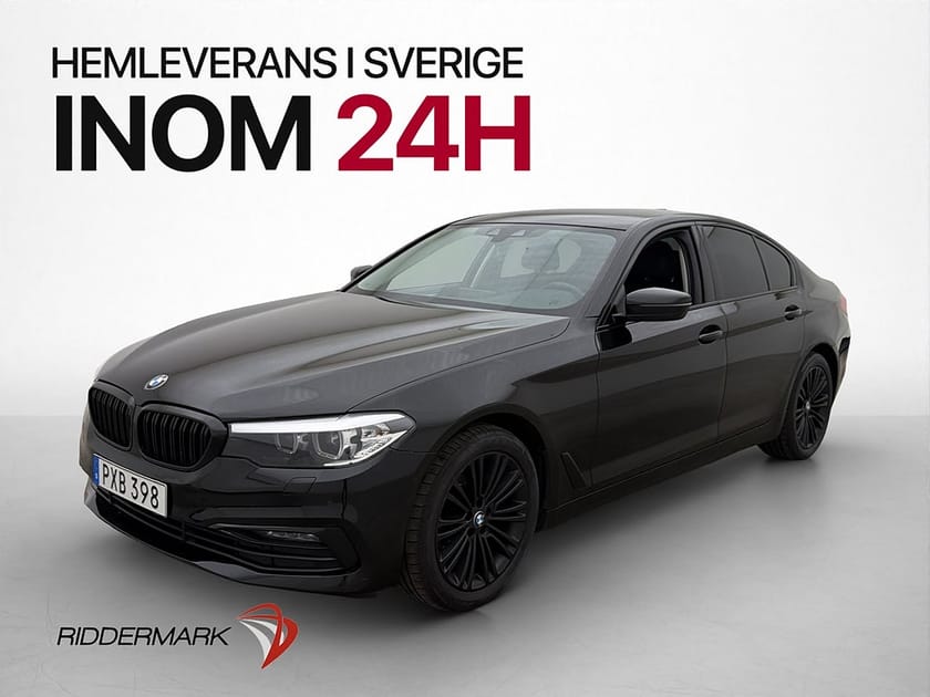 Bild 3 av BMW 520d Sedan 520 Sport line Ambient Kamera Navi Halvskinn Dragkrok
