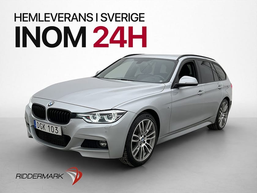 Bild 1 av BMW 320d xDrive Touring 320 190hk M Sport Cockpit HiFi Navi Skinn Drag
