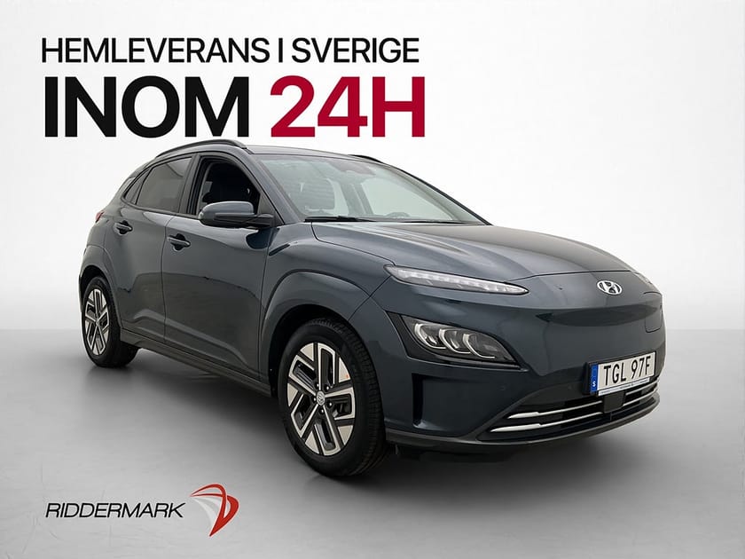 Bild 4 av Hyundai Kona Electric 39.2 kWh 136hk Essential Krell Kamera Halvskinn