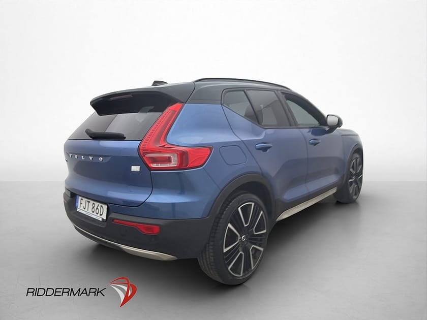 Bild 4 av Volvo XC40 Recharge T4 211hk R-Design Pano H/K 360° Elstolar