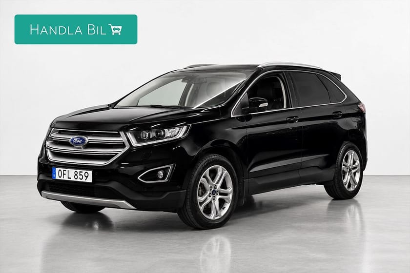 Bild 1 av Ford Edge 2.0 Bi-Turbo AWD Aut Titanium Drag B-kam AdaptivF Navi Skinn 210hk