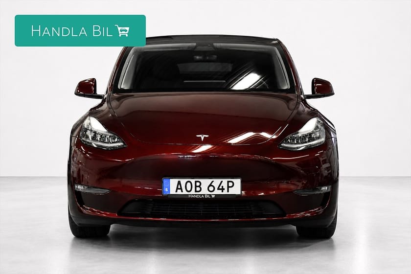 Bild 3 av Tesla Model Y Performance Cherry Red Autopilot Rattv AdaptivF