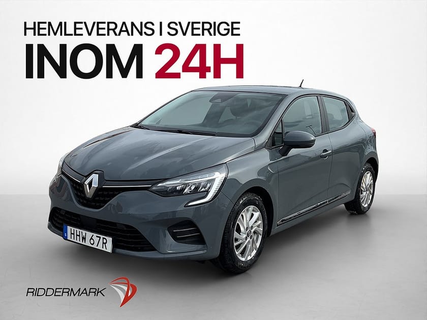 Bild 1 av Renault Clio 1.0 SCe 72hk Zen P-Sensorer Bluetooth Låg Skatt