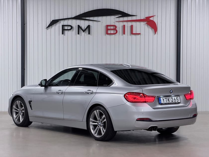 Bild 3 av BMW 420d Gran Coupé Sport-Line Skinn Drag Navi Cockpit S&V-Hjul
