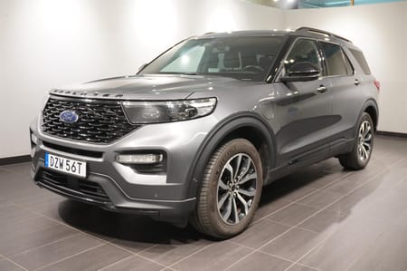 Ford Explorer Plug-In Hybrid PHEV AWD ST-Line Drag B O Pano 360° 7-Sits