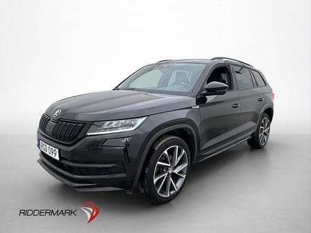Škoda Kodiaq 7-Seater Skoda TDI 4x4 Sportline 7-Sit Värm Pano Canton Kamera