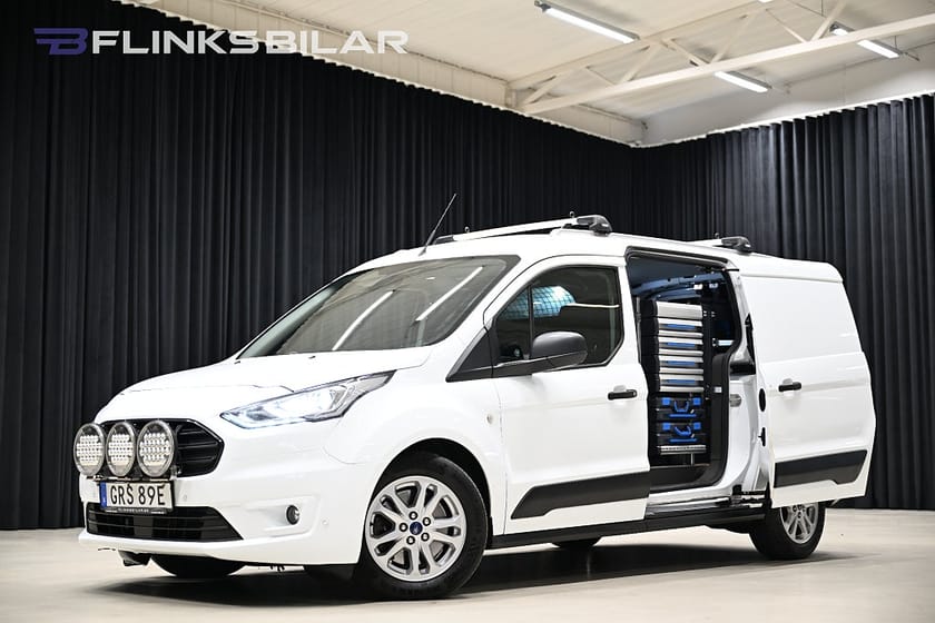 Bild 4 av Ford Transit Connect 250 LWB 120HK L2 Servicebil|Dubbeldörr|V-Inredd|SeUtr!