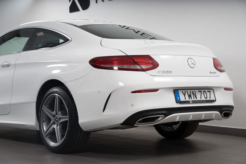 Bild 5 av Mercedes-Benz C 200 Coupé  4MATIC AMG Värmare Taklucka Burmester