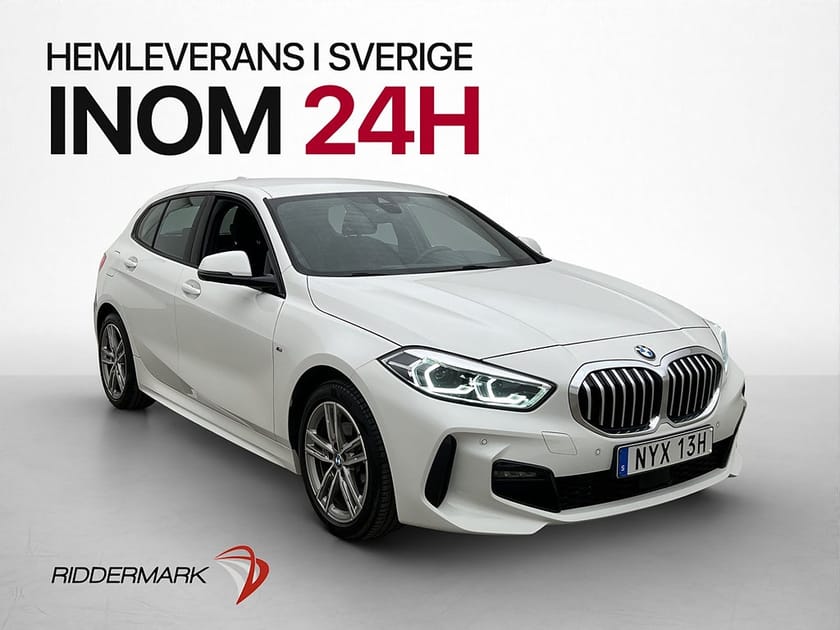 Bild 3 av BMW 118i 136hk M-Sport Cockpit Rattvärme CarPlay Navi MOMS