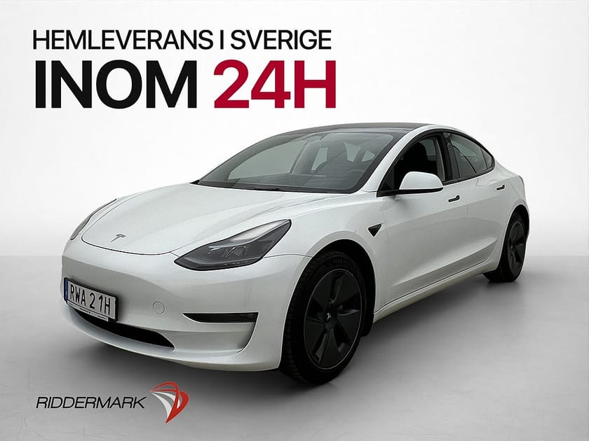 Bild 4 av Tesla Model 3 Long Range AWD 498hk Pano Skinn B-Kamera AP