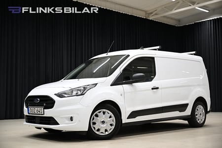 Ford Transit Connect 210 LWB 100HK L2|Automat|V-Inredd|Drag|Värmare|Leasbar