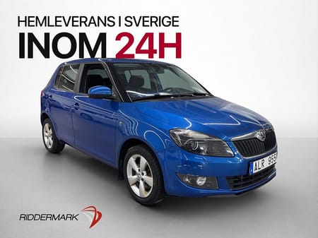 Škoda Fabia Skoda 1.2 TSI  Ambiente M/K-Värm P-sensorer  0.53 mil