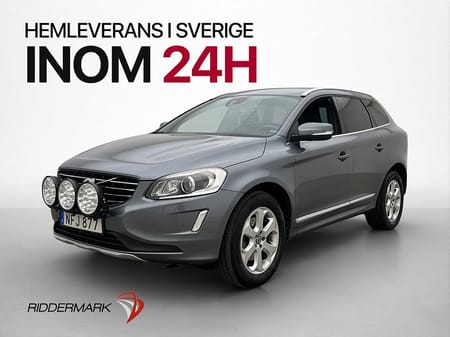 Volvo XC60 D4 AWD 190hk Summum VOC Värmare Dragkrok Skinn