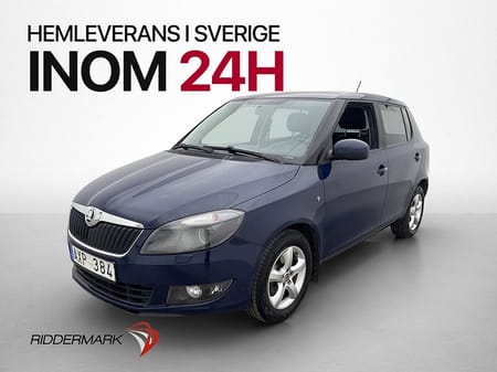 Škoda Fabia Skoda 1.2 TSI 105hk Ambiente Sensorer 0.53 L/Mil