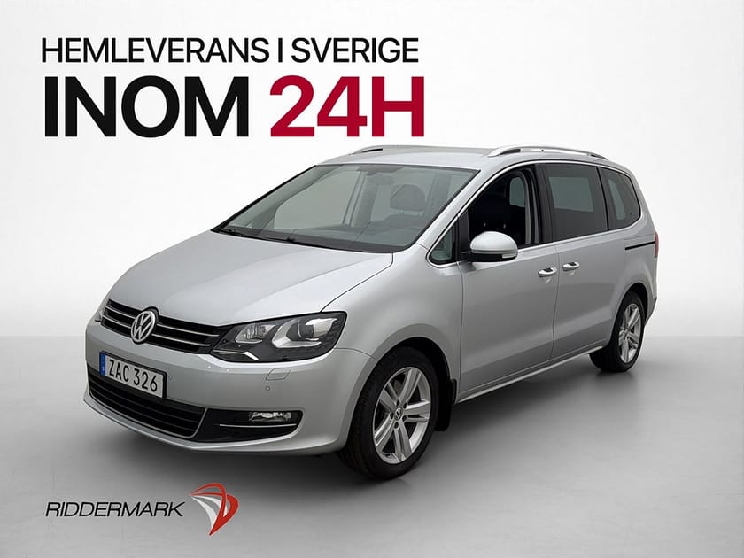 Bild 3 av Volkswagen Sharan 2.0 TDI 4M 184hk 7-sits Drag Kamera PDC