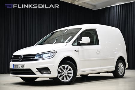 Volkswagen Caddy Van 2.0 TDI 75HK Nedlackad|LED|Drag|Värmare|DrivePremium